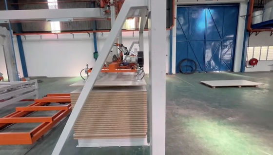 ซื้อ วงจรสั้น Melamine Laminating Hot Press Machine สําหรับประตูประกอบ 120 ใบ / ชั่วโมง online manufacture