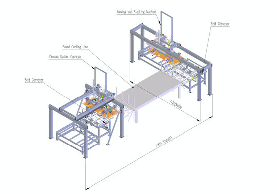4X9 Door Short Cycle Lamination Hot Press Machine สําหรับกระดาษคอกอาร์บอน 1600 ตัน